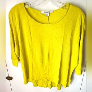 Forever 21 3/4 Length Sleeve Top